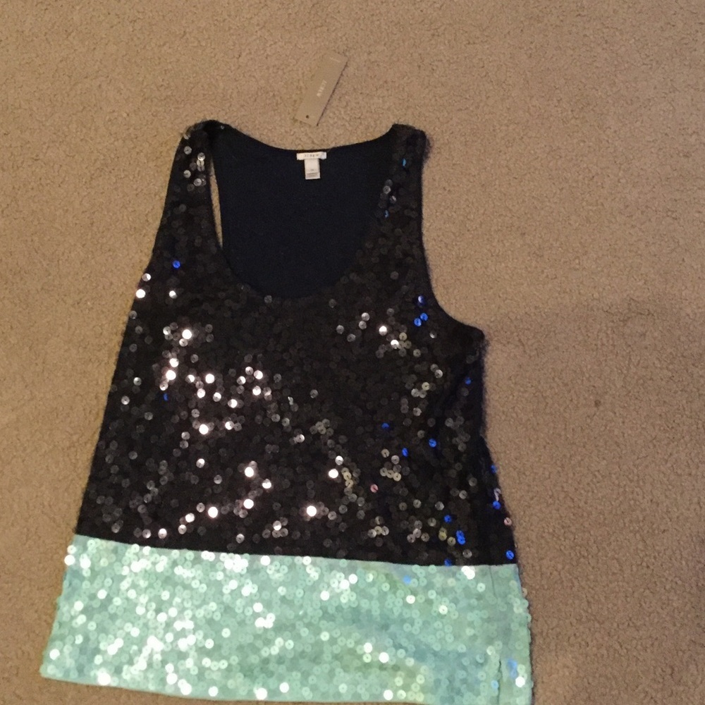 Sequined tank J. Crew - Picture 4 of 11